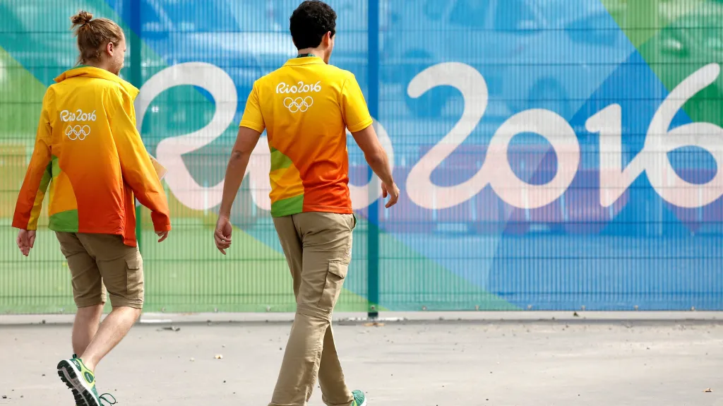 Dobrovolníci v Riu de Janeiro