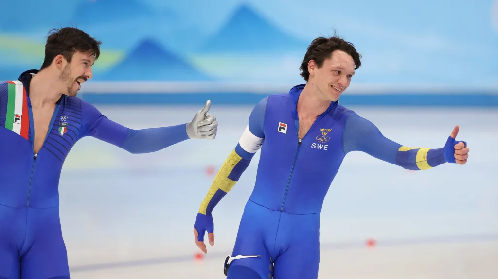 Nils van der Poel se raduje z nového rekordu