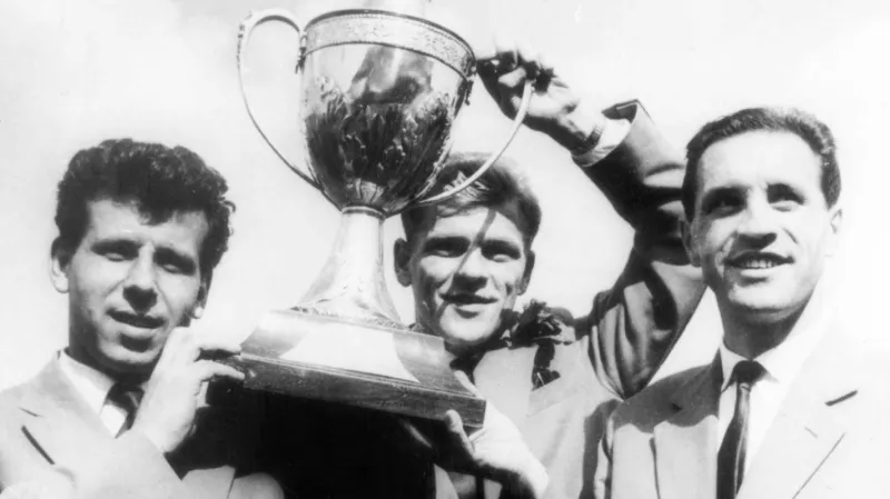 Josef Masopust, Svatopluk Pluskal a Ladislav Novák