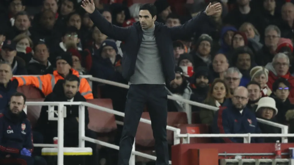 Arteta slaví první vítězství jako trenér Arsenalu