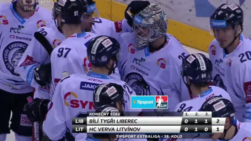 Sestřih utkání Liberec - Litvínov