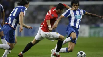 Utkání FC Porto - Manchester Utd.
