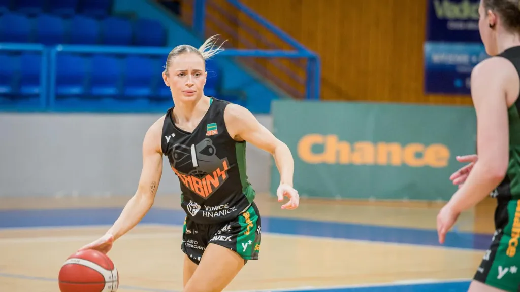 Basketbalistka Žabin Kateřina Zeithammerová