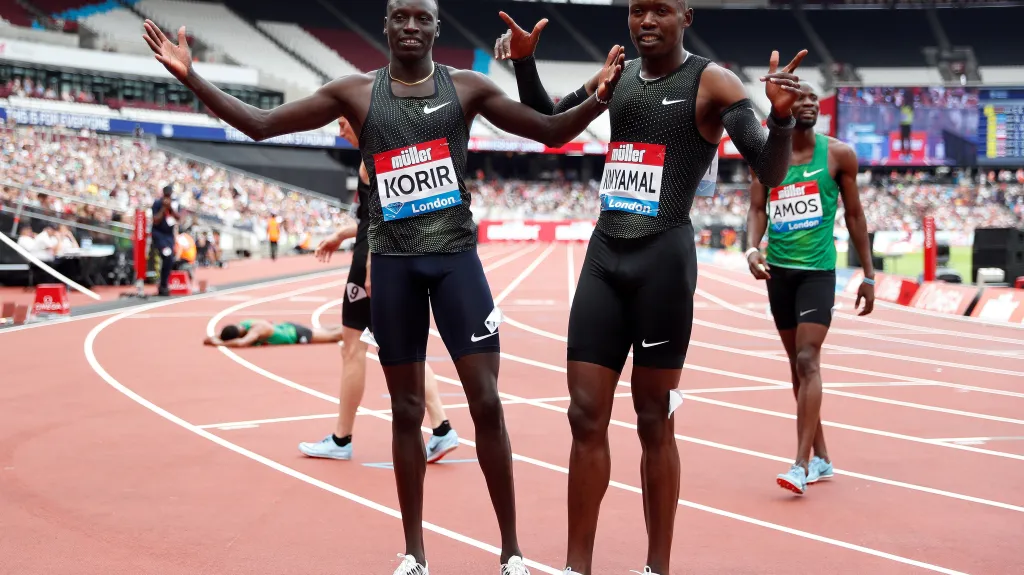 Emmanuel Kipkurui Korir a Wycliffe Kinyamal