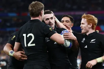 Radost ragbistů Nového Zélandu