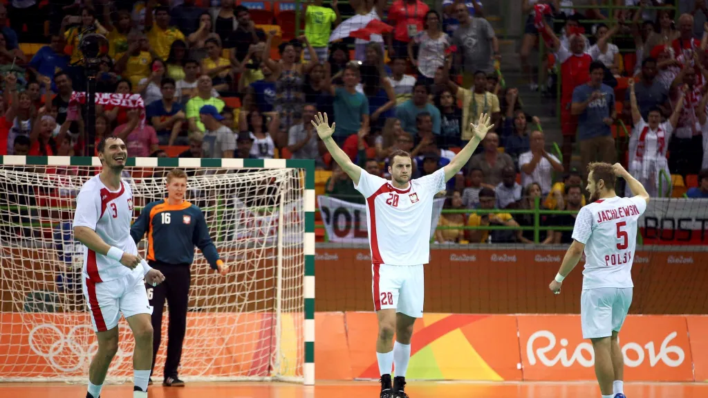 Házenkáři Polska slaví postup do semifinále OH