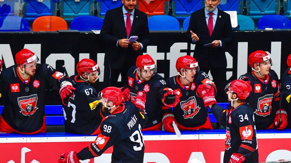 Hokejisté Hradce Králové slaví v Lize mistrů