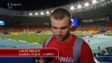 Reakce Lukáše Melicha po skončení kladivářského finále