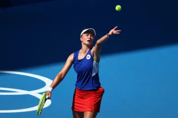 Barbora Krejčíková v Tokiu