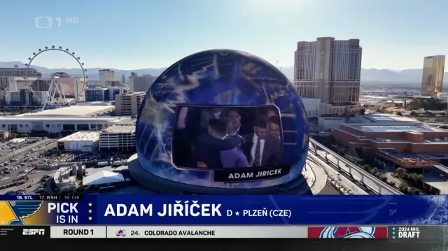 Jiříček se stal prvním výběrem St. Louis