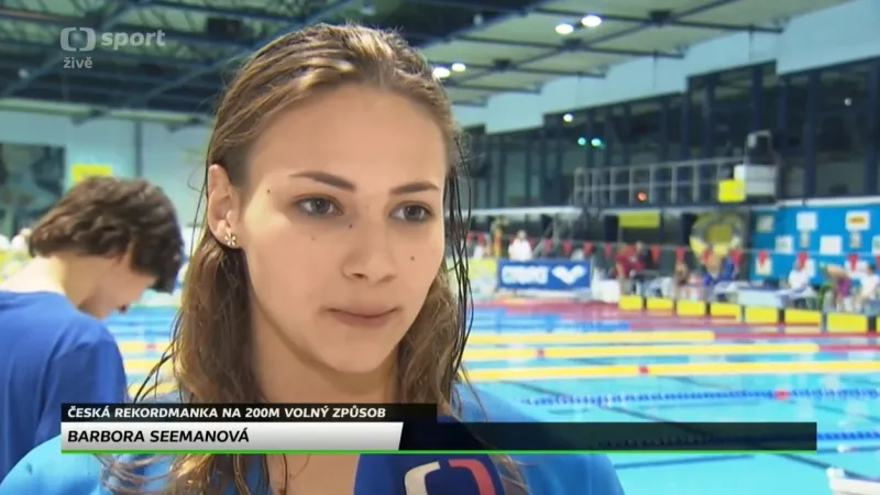 Kraulařským tratím v Plzni dominovala Seemanová