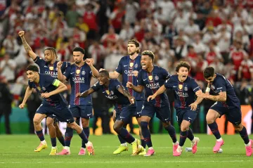 Radost hráčů PSG