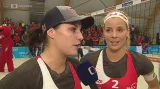 Hermannová: Soupeřky jsme dokázaly zatlačit servisem