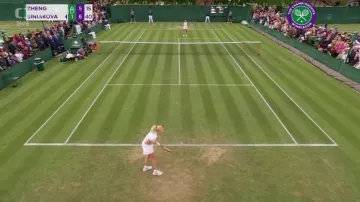 Postup Siniakové do 2. kola Wimbledonu