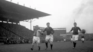 Derby Sparta - Slavia v roce 1950