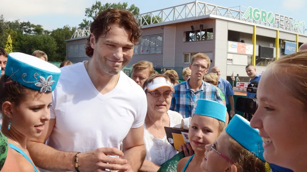 Jaromír Jágr v Prostějově