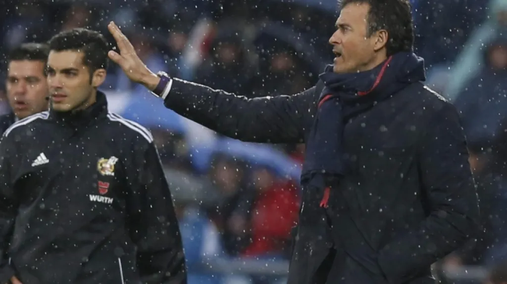 Trenér Barcelony Luis Enrique