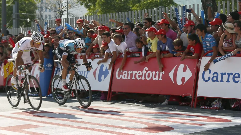 Zdeněk Štybar a Philippe Gilbert