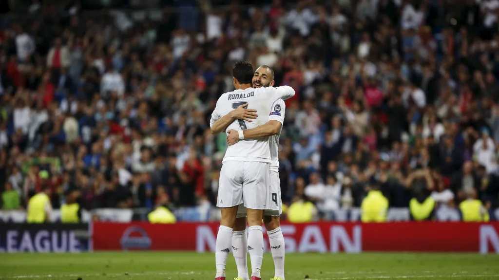 Radost fotbalistů Realu Madrid