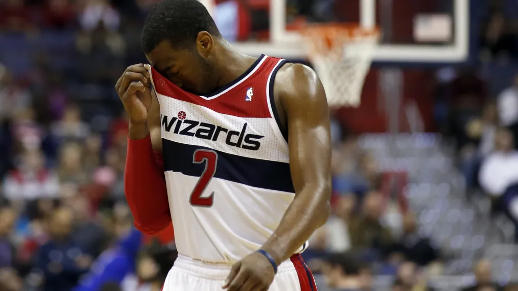Zklamaný John Wall