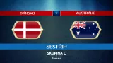 Sestřih utkání Dánsko - Austrálie