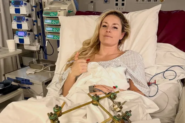 Málem jsem přišla o nohu, hlásí Lindsey Vonnová