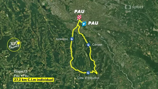 Představení 13. etapy Tour de France