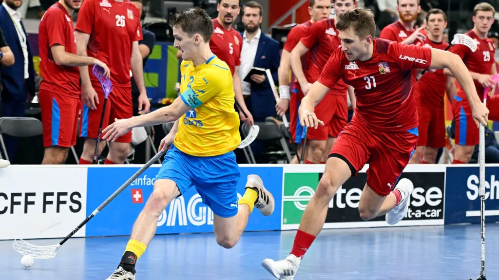 Čeští florbalisté ve finále MS na Švédy nestačili