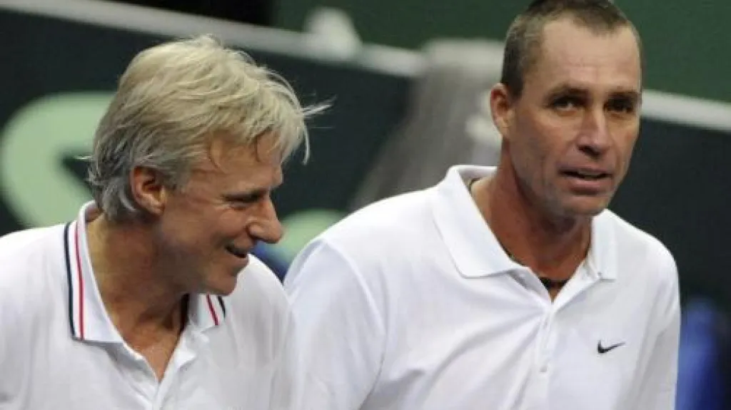 Björn Borg a Ivan Lendl