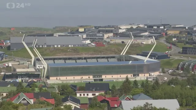 České stopy na Faerských ostrovech: gól i tunel