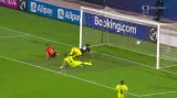 Gól v utkání Španělsko - Česko: Gómez - 1:0 (69. min.)