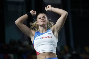 Bronzová tyčkařka Amálie Švábíková