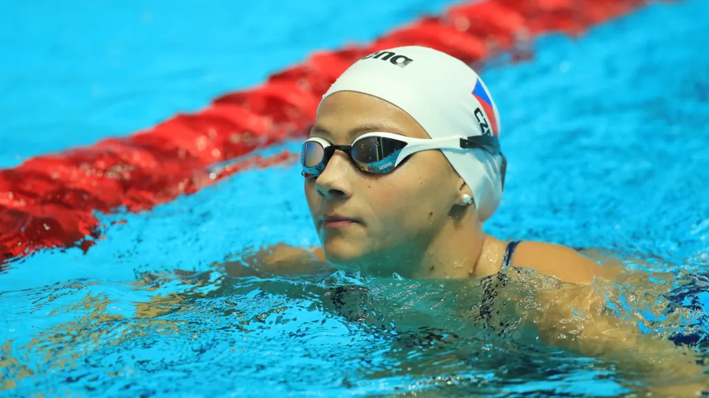 Plavkyně Barbora Seemanová