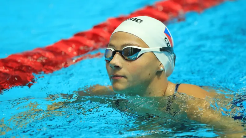 Plavkyně Barbora Seemanová
