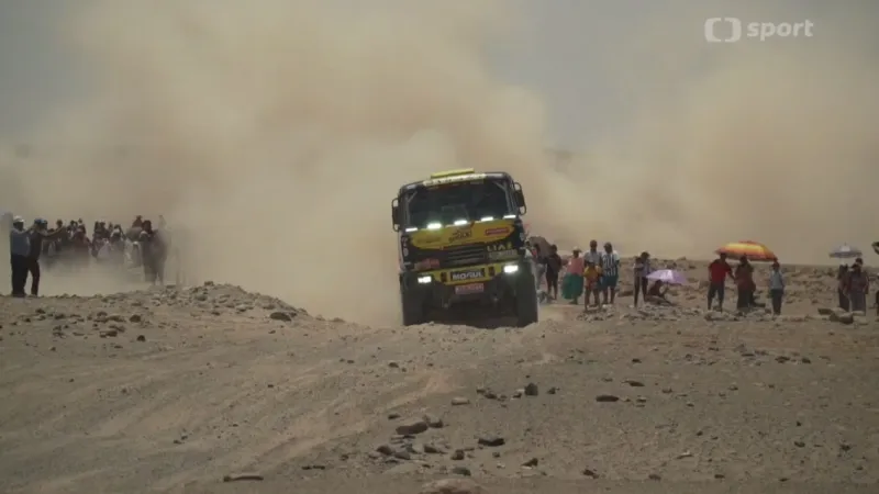 Sestřih 10. etapy Rallye Dakar