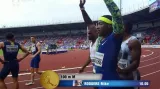 Závod mužů na 100 metrů