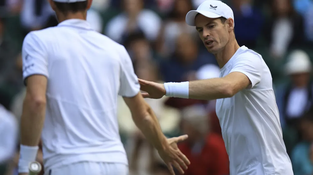 Andy Murray a jeho bratr Jamie Murray