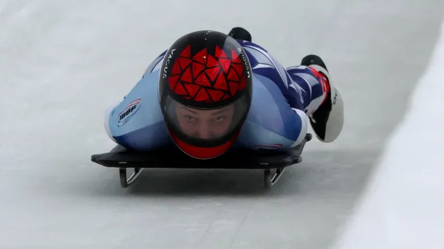 Závěr závodu skeletonistek s bronzovou Annou Fernstädtovou