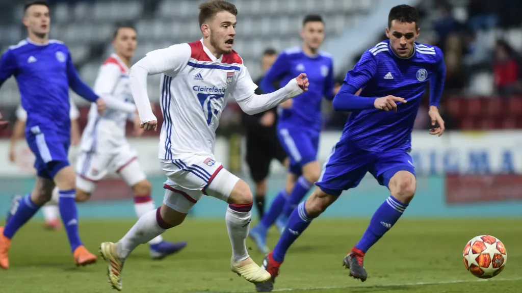 Titouan Thomas z Lyonu a Jan David z Olomouce