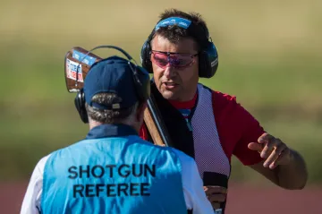 David Kostelecký v diskuzi s rozhodčím