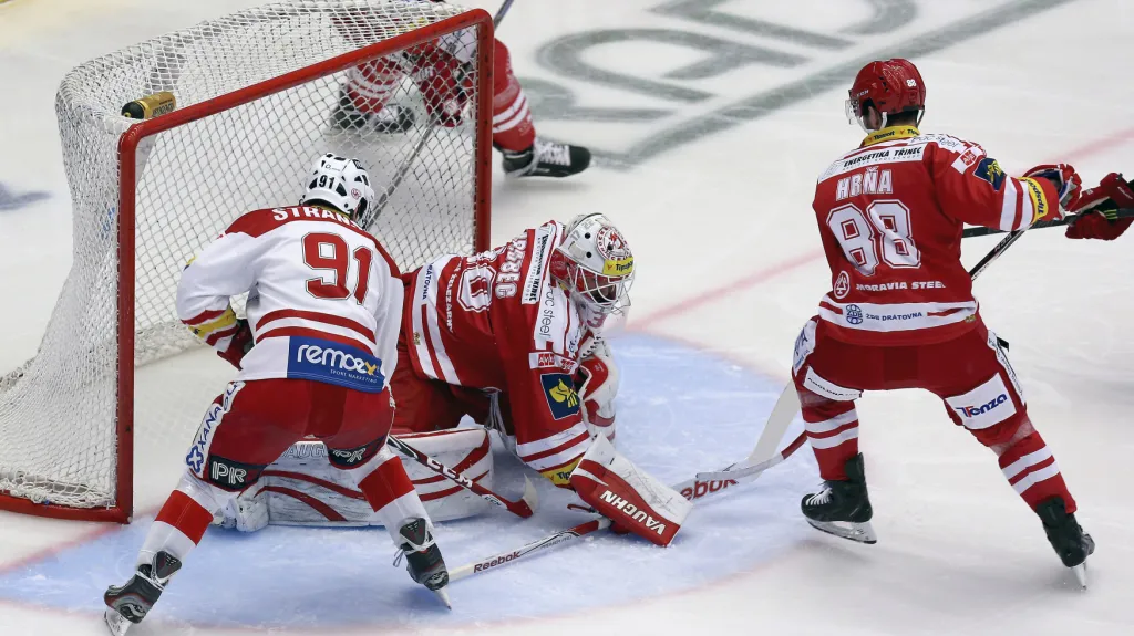 Utkání Třinec - Slavia