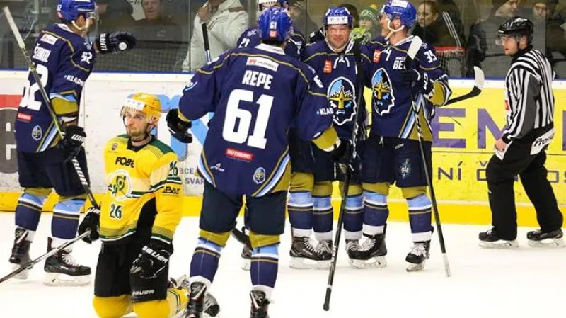 Utkání Vsetín - Kladno