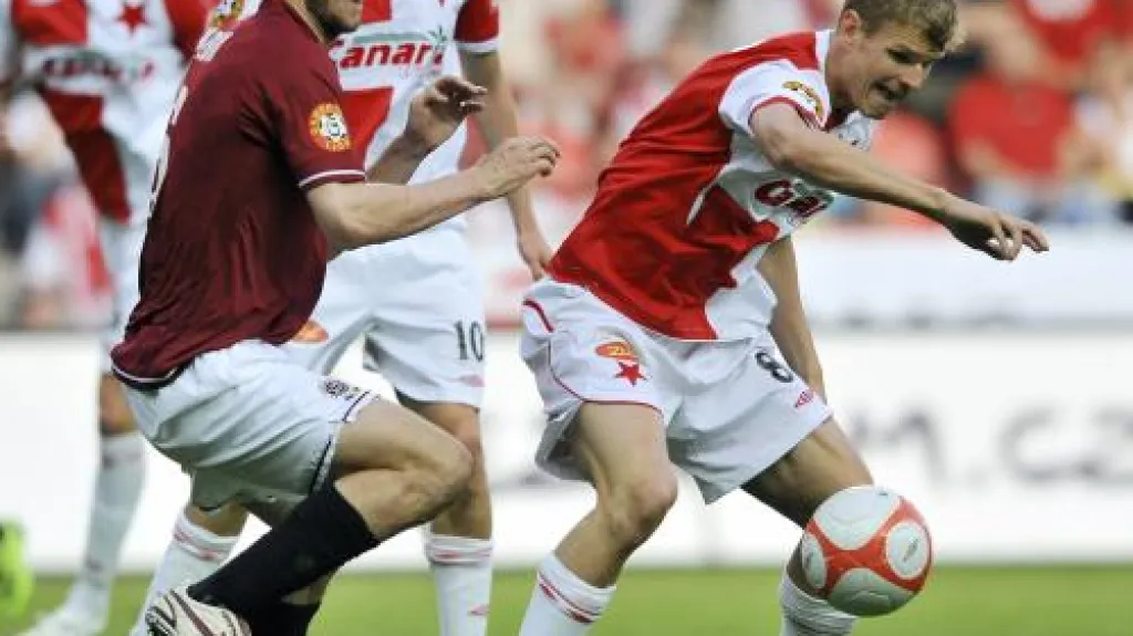 Utkání SK Slavia Praha - AC Sparta Praha