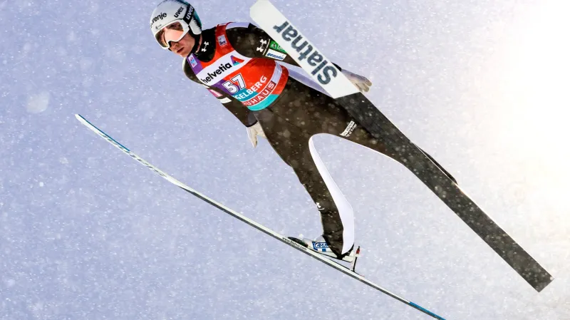 Vítězný skok Slovince Lanišeka