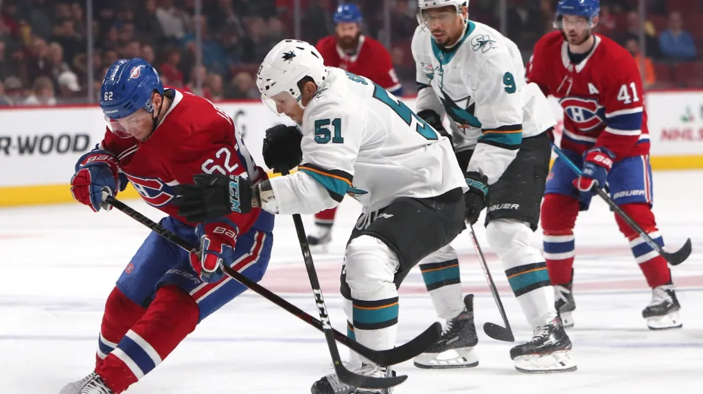 Radim Šimek v dresu San Jose