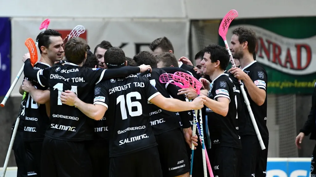 Slavící florbalisté Mladé Boleslavi