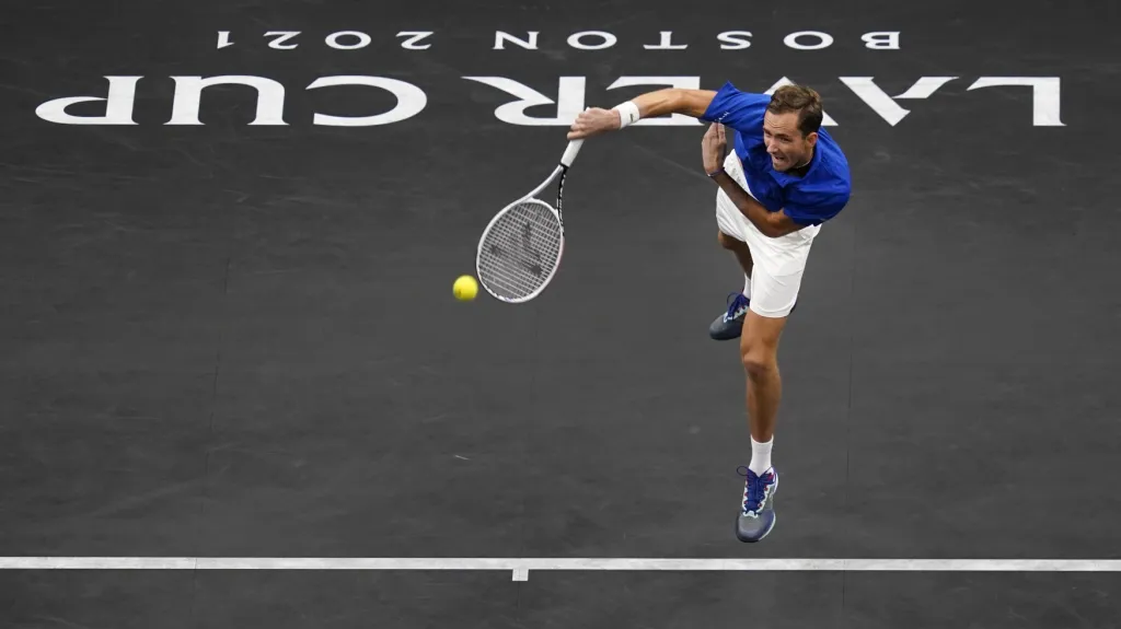 Daniil Medvěděv na Laver Cupu