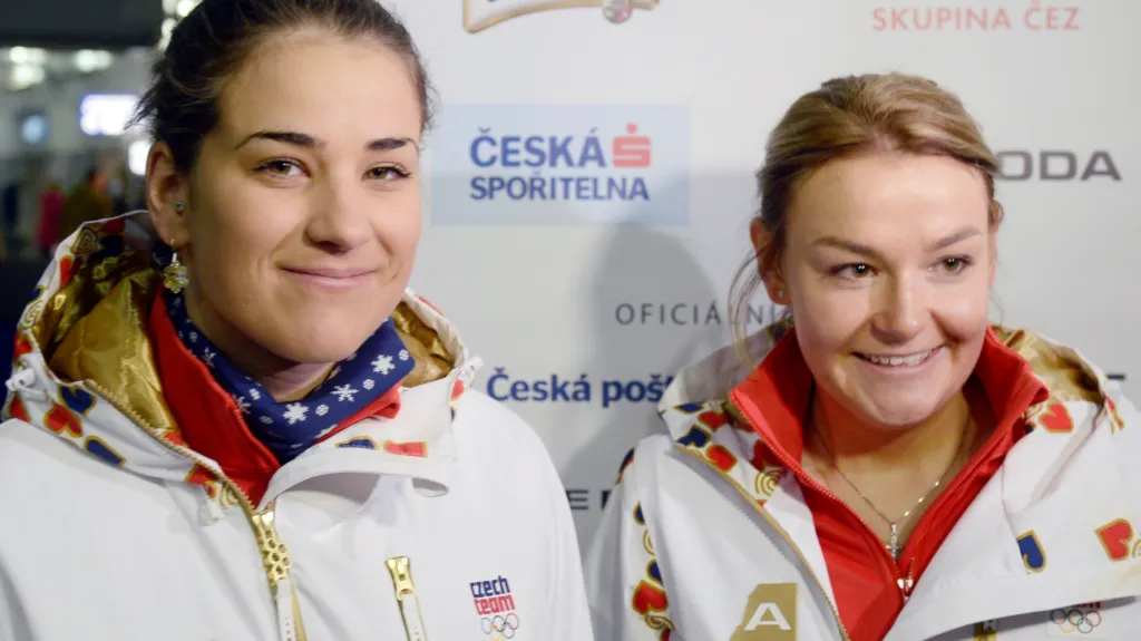 Andrea Zemanová a Nikol Kučerová