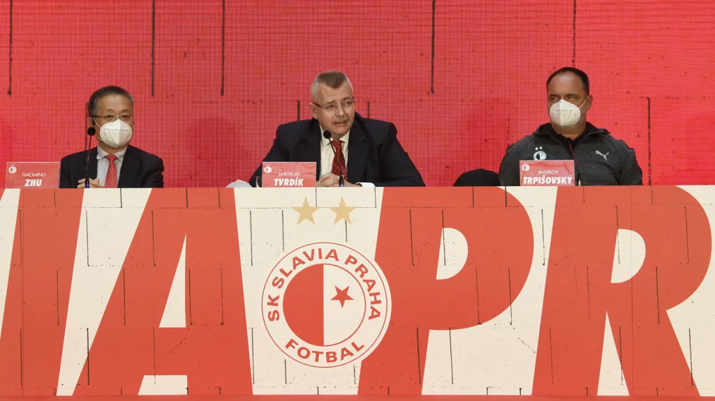 Tisková konference Slavie Praha před sezonou
