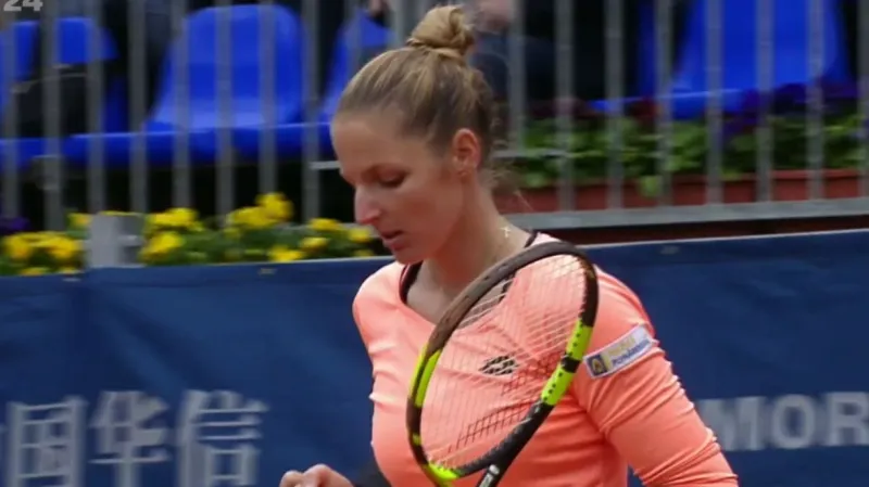Kristýna Plíšková suverénně postoupila do finále Prague Open